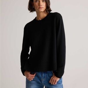 Quince Women’s Mongolian Cashmere Boxy Crewneck Sweater